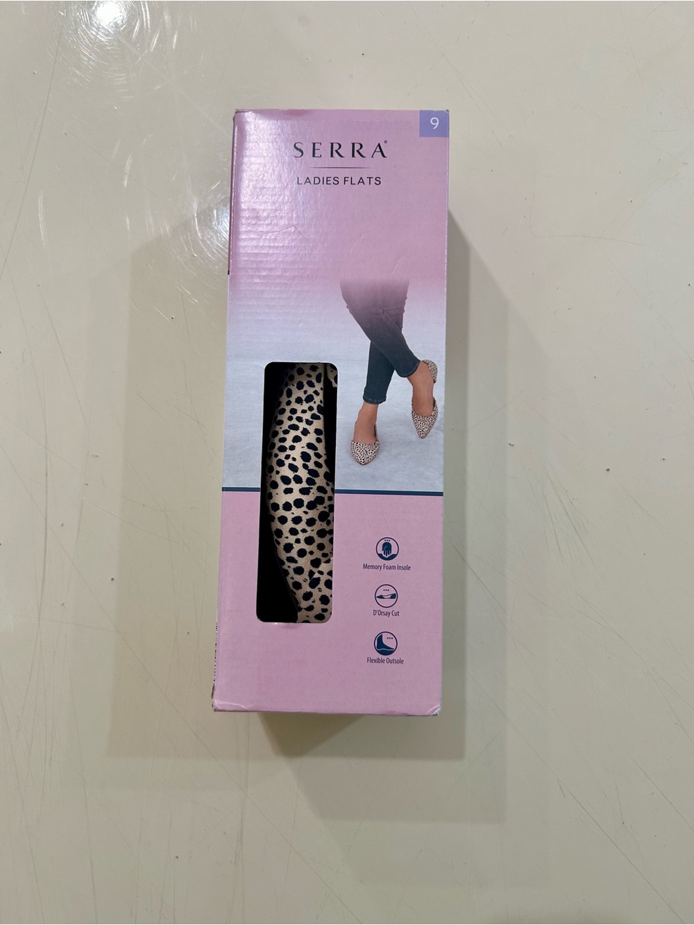 💜NWT Serra Memory Foam flats